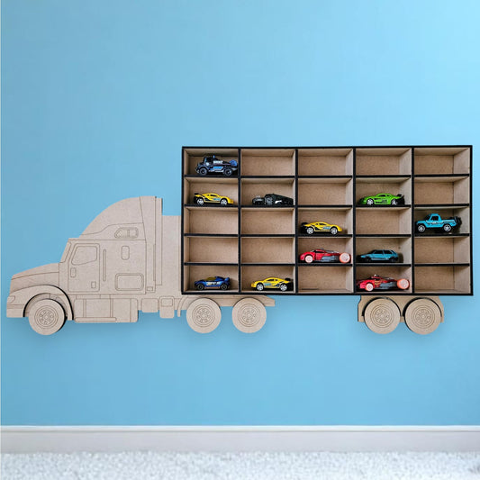 Truck Matchbox Car Storage 25 Cars