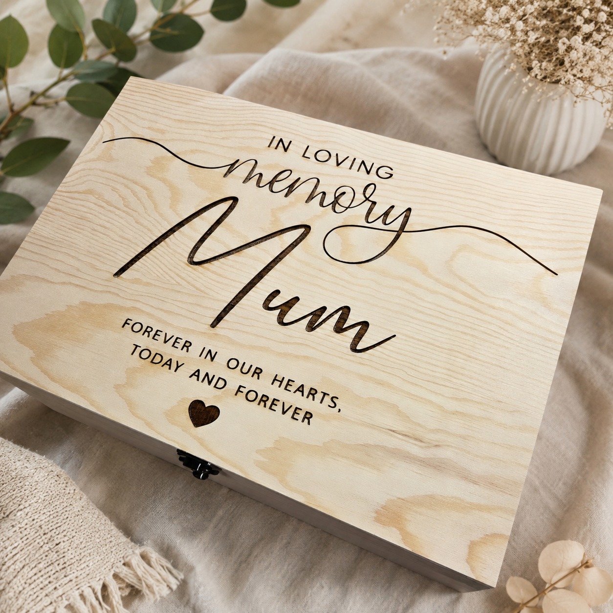 In Loving Memory Mum Keepsake Box