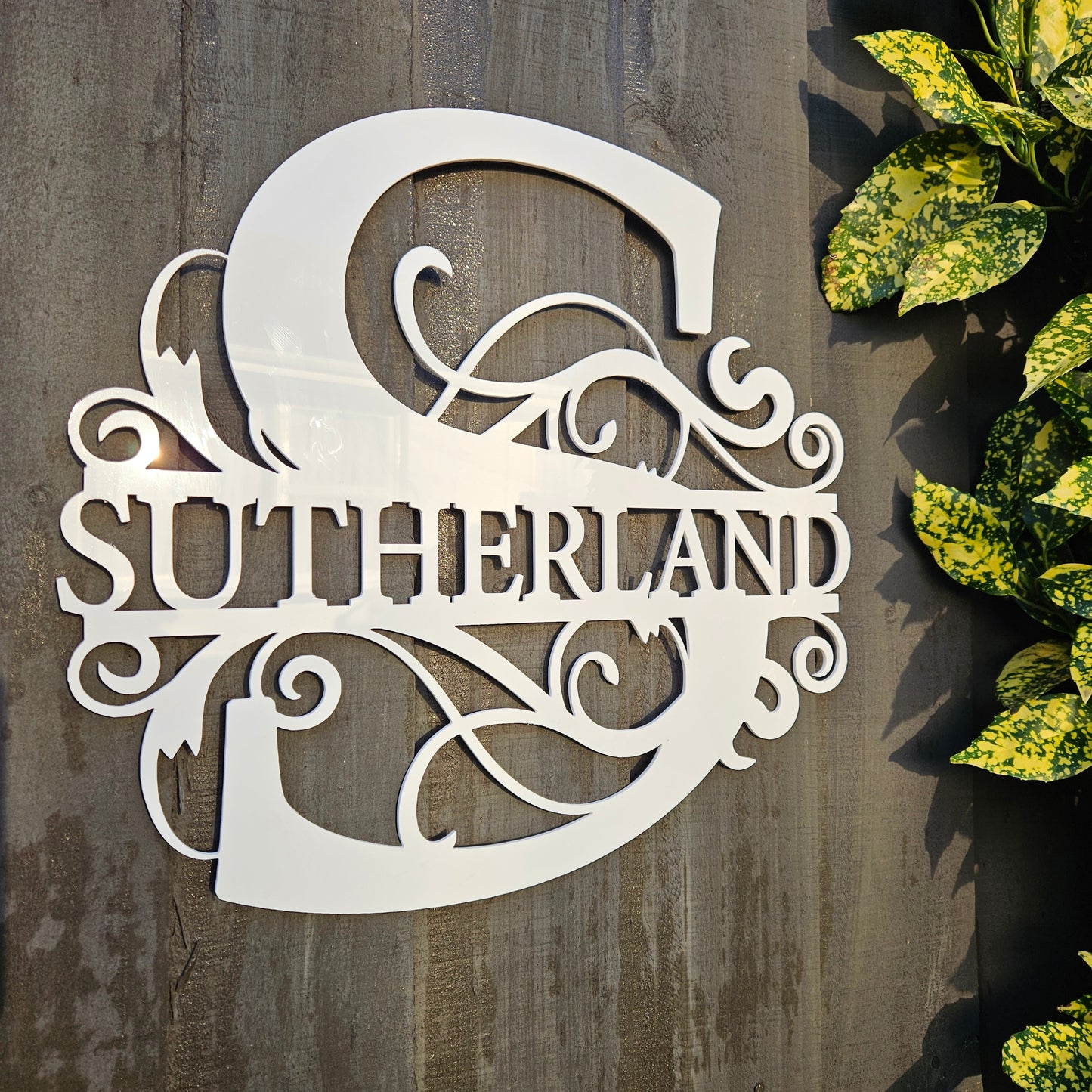 Monogram Letter With Name