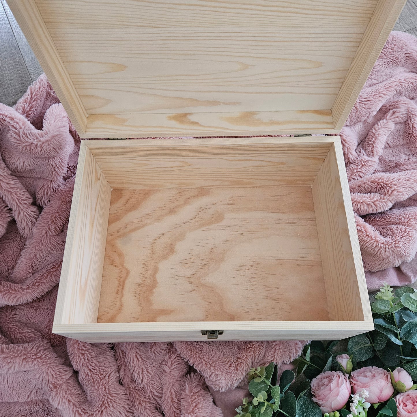 Saphire Wooden Keepsake Box (Pre Order)