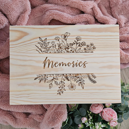 Wildflower Frame Keepsake Box
