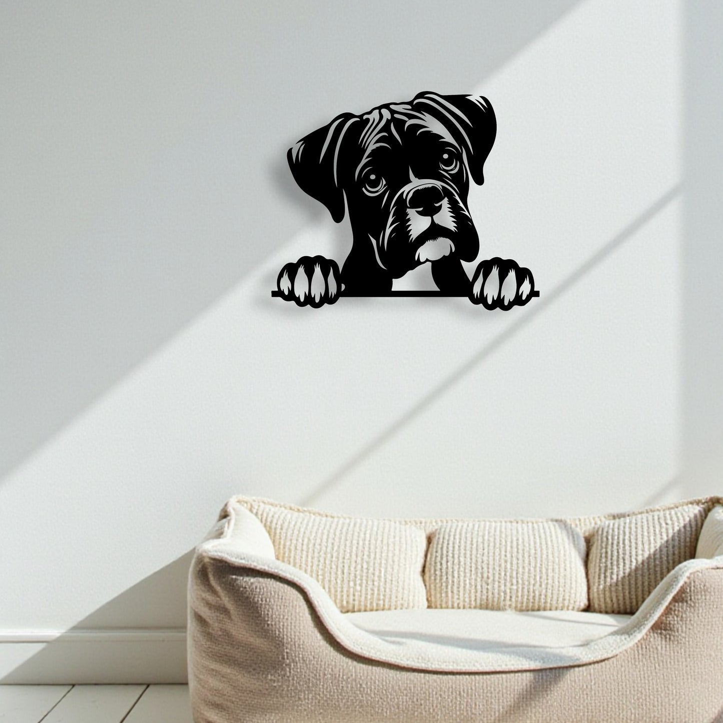 Peeking Dog Wall Art