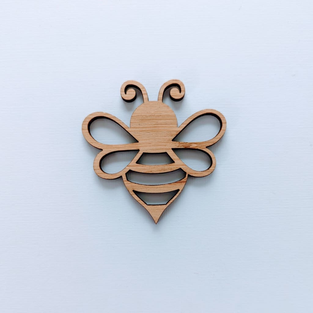 12cm Two Pack Shape/Blank Bamboo - Craft Shape