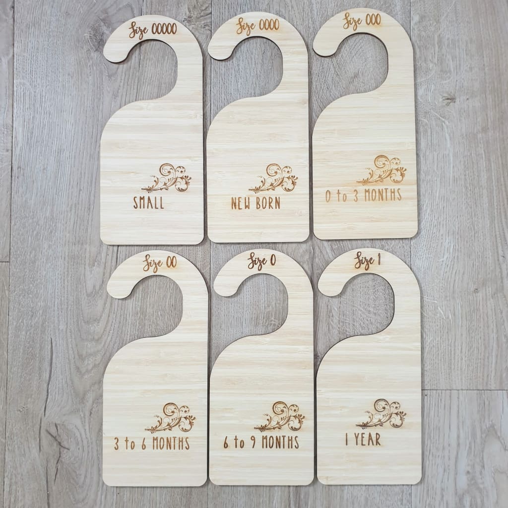 Baby Wardrobe Clothes Divider Bamboo