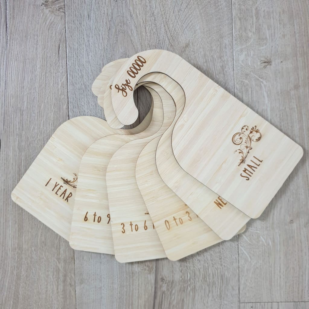 Baby Wardrobe Clothes Divider Bamboo