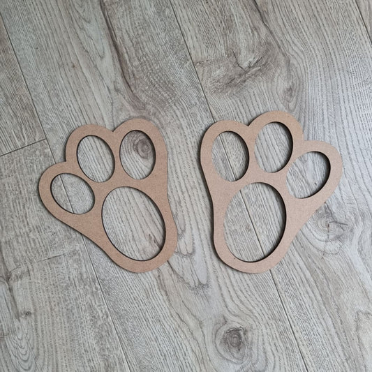Easter Bunny Footprint Makers - Easter