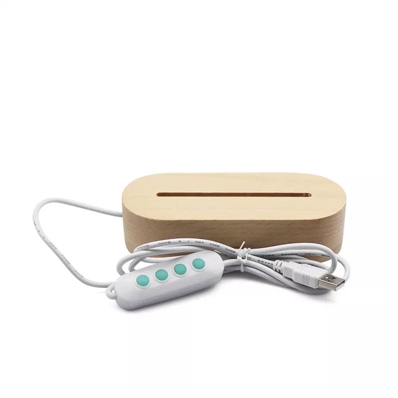 Night Light Wild Flower Personalised Name - Night Light