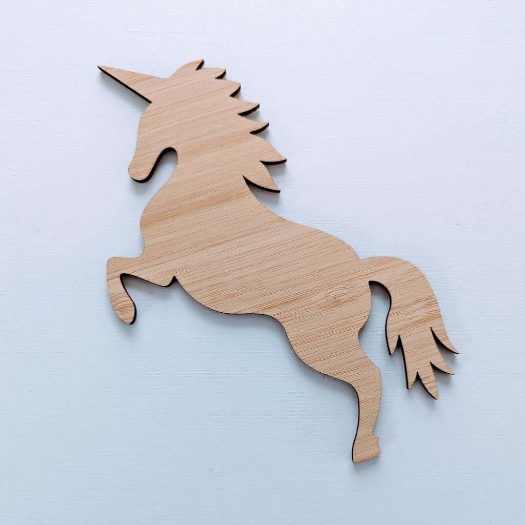 Unicorn Eight Shape/Blank - Craft Shape