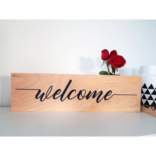 Welcome Macrocarpa Sign - General Signs