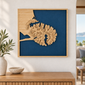 Banks Peninsula Layered Map