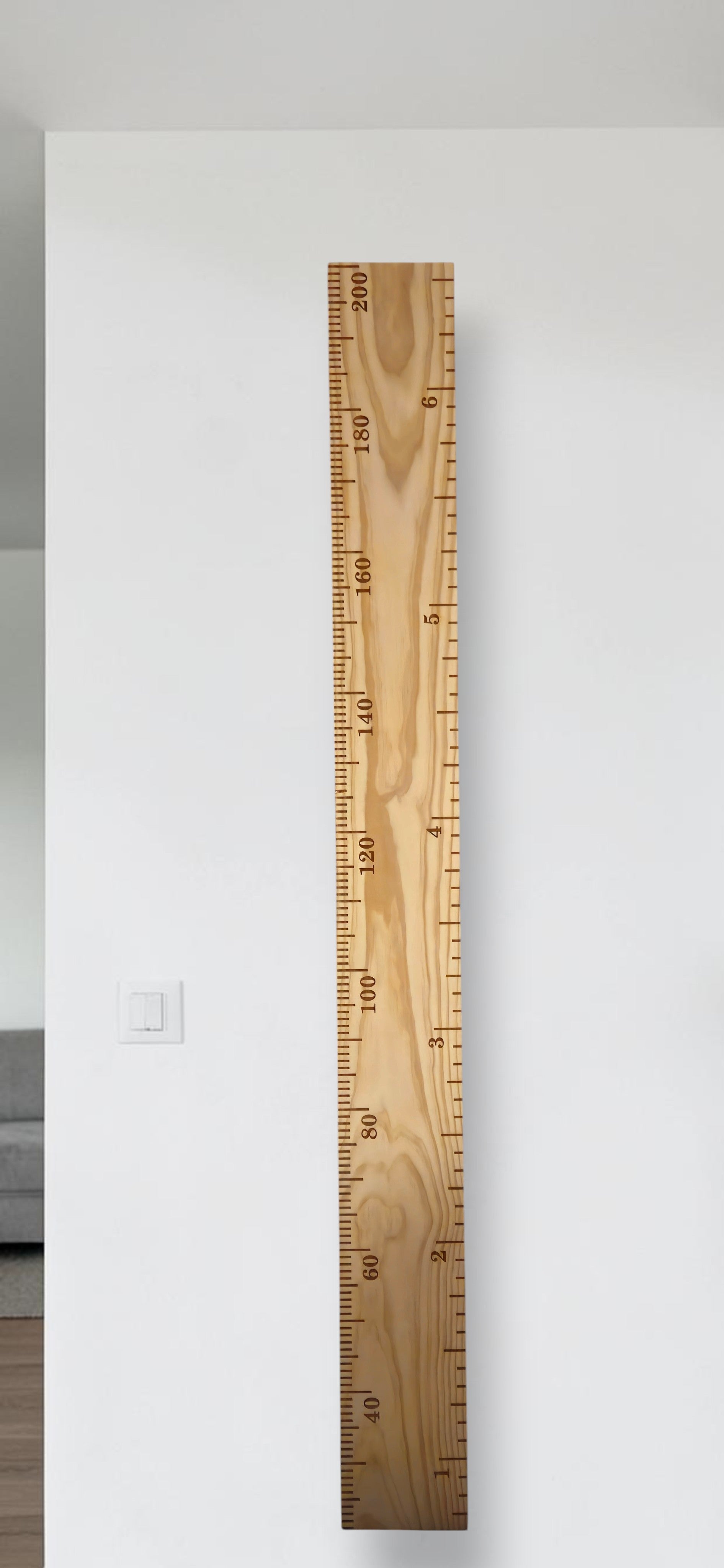 Centimeters And Inches Pine Height Chart
