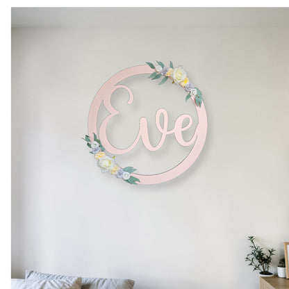 Floral Hoop Name