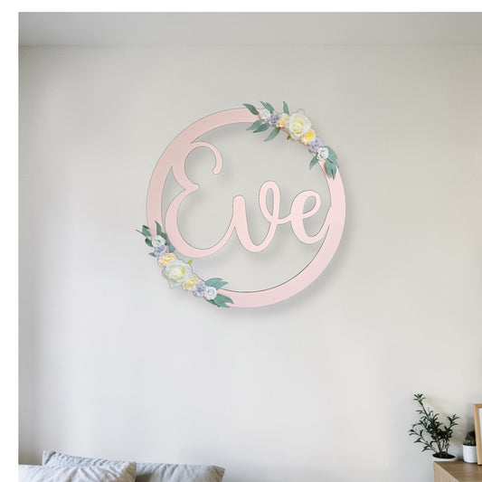 Floral Hoop Name