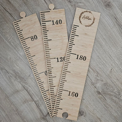Bamboo Sectional Height Chart - Height Chart