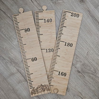 Bamboo Sectional Height Chart - Height Chart