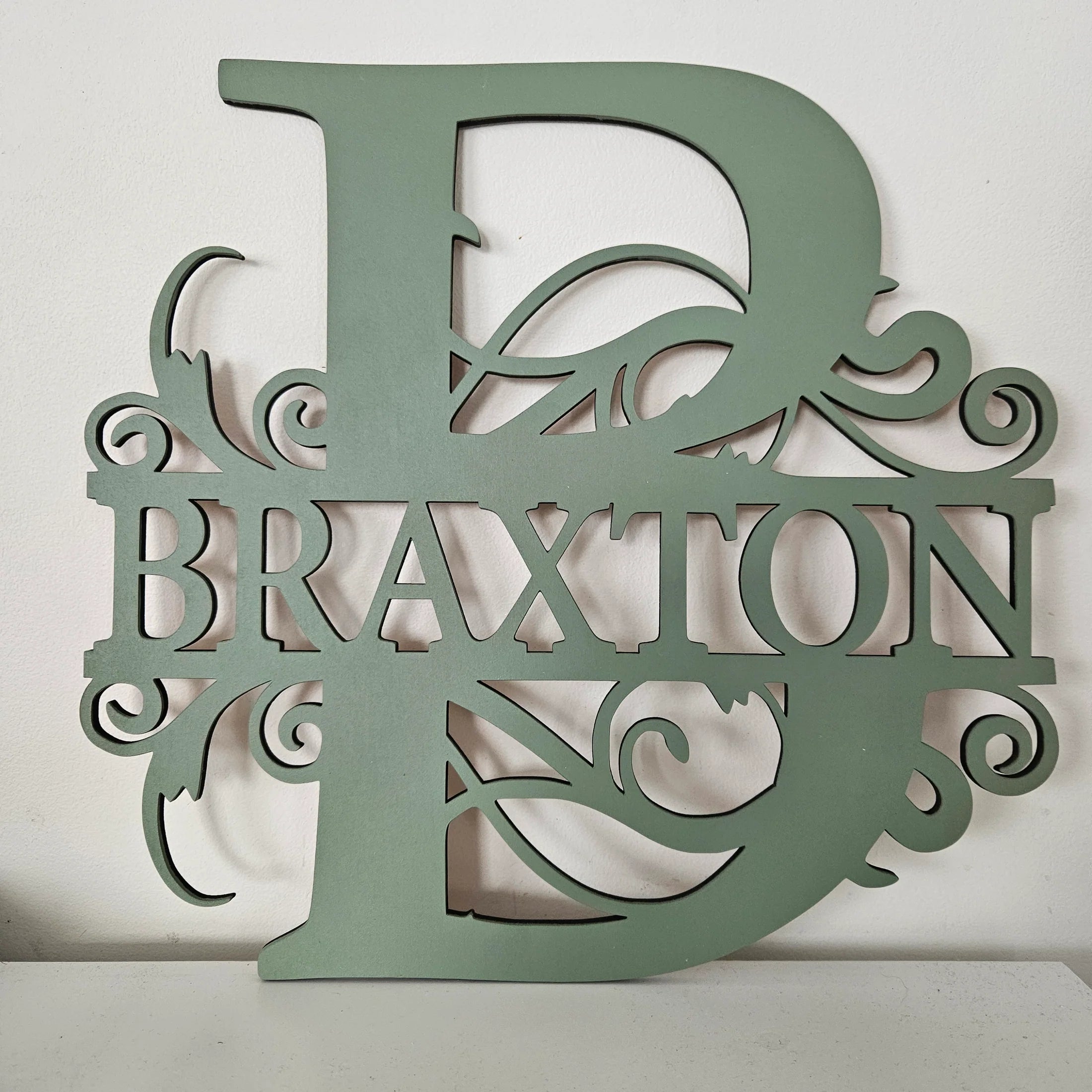 Monogram Letter With Name