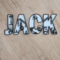 Construction Letters Large - Letter Tiles