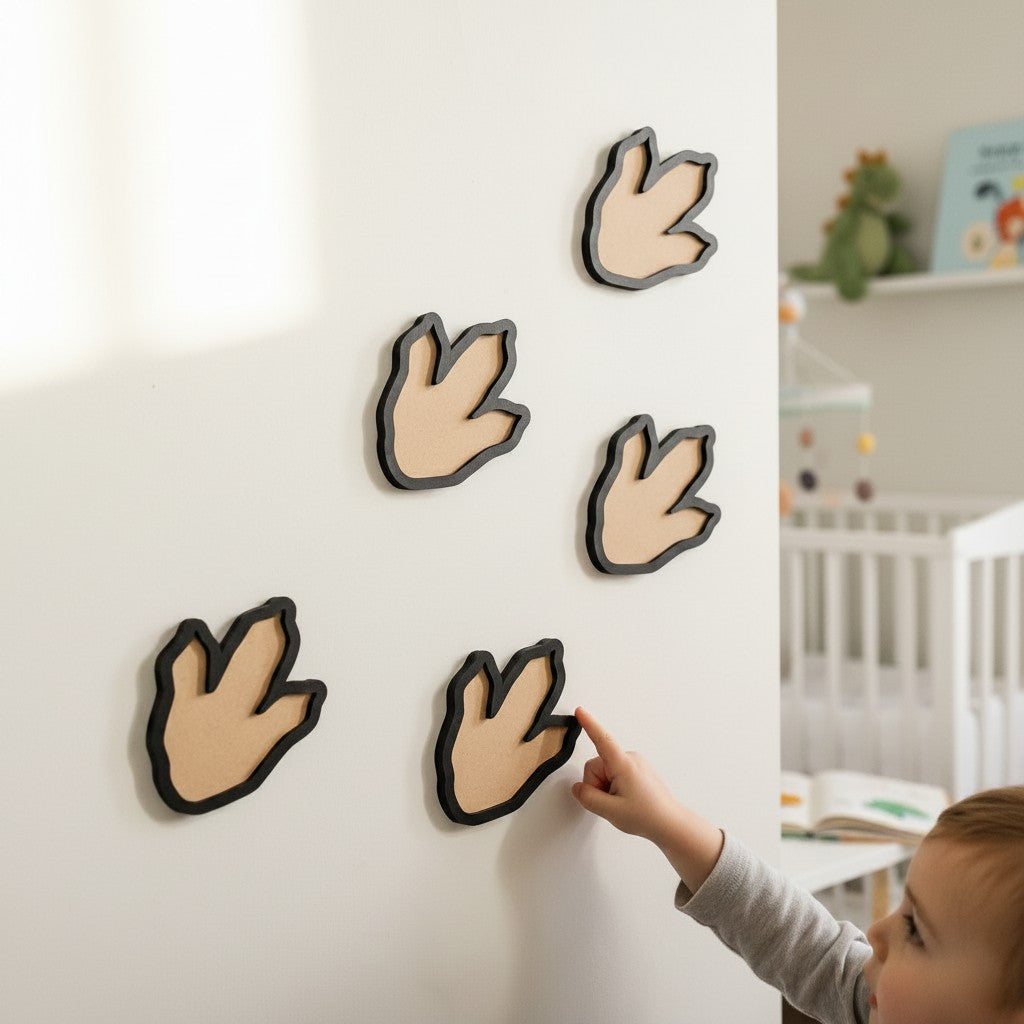 Dinosaur  Footprints Wall Decor