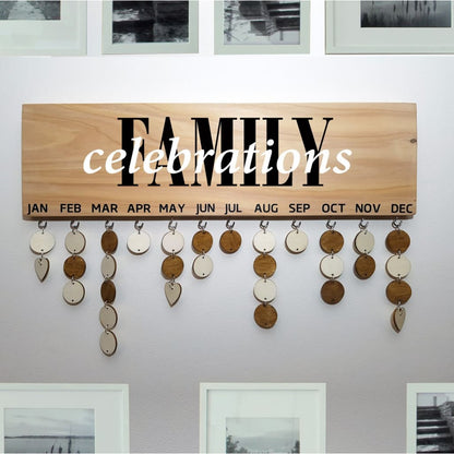 Family Birthday & Celebrations Boards - Family Celebrations - General Signs
