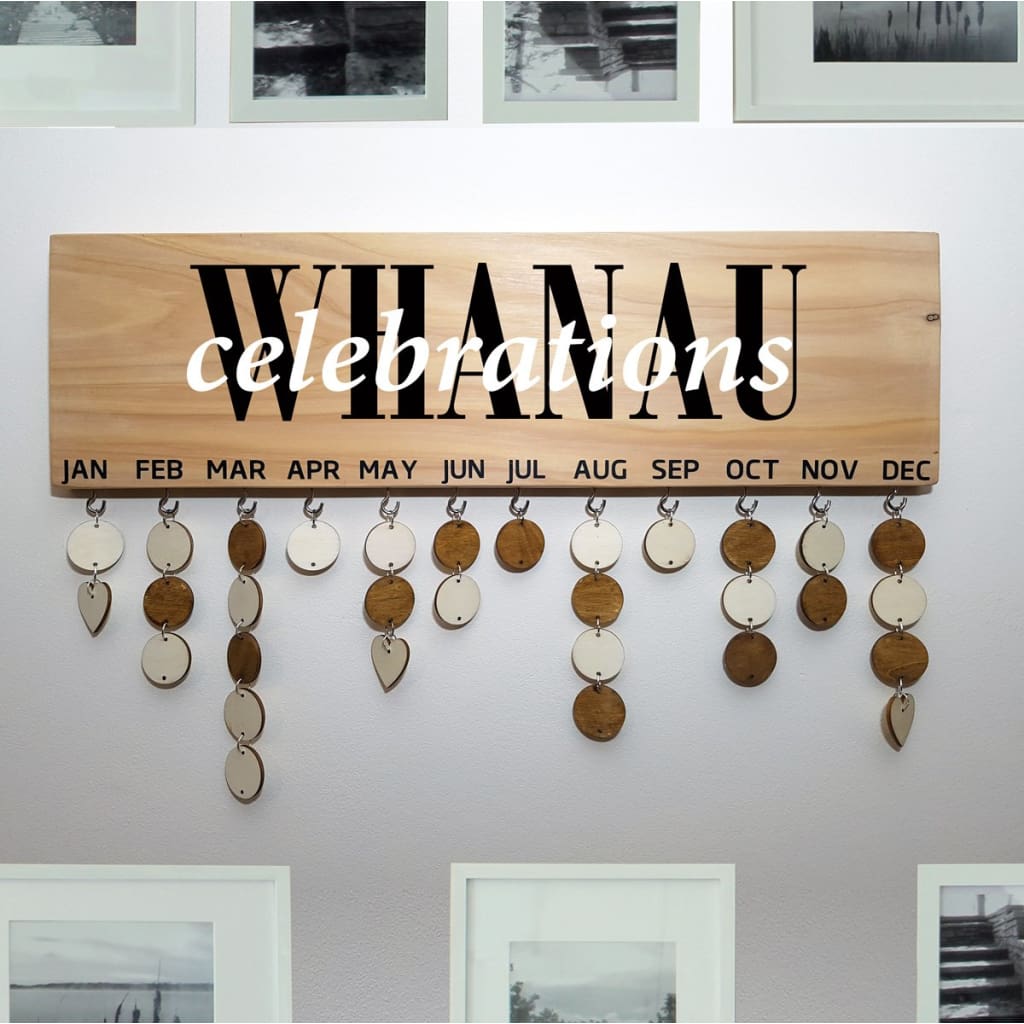 Family Birthday & Celebrations Boards - Whanau Celebrations - General Signs