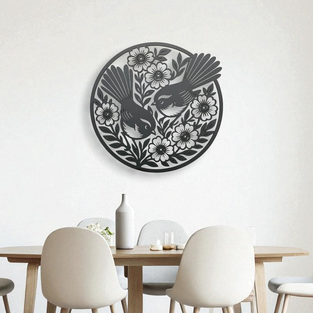 Fantails In Circle