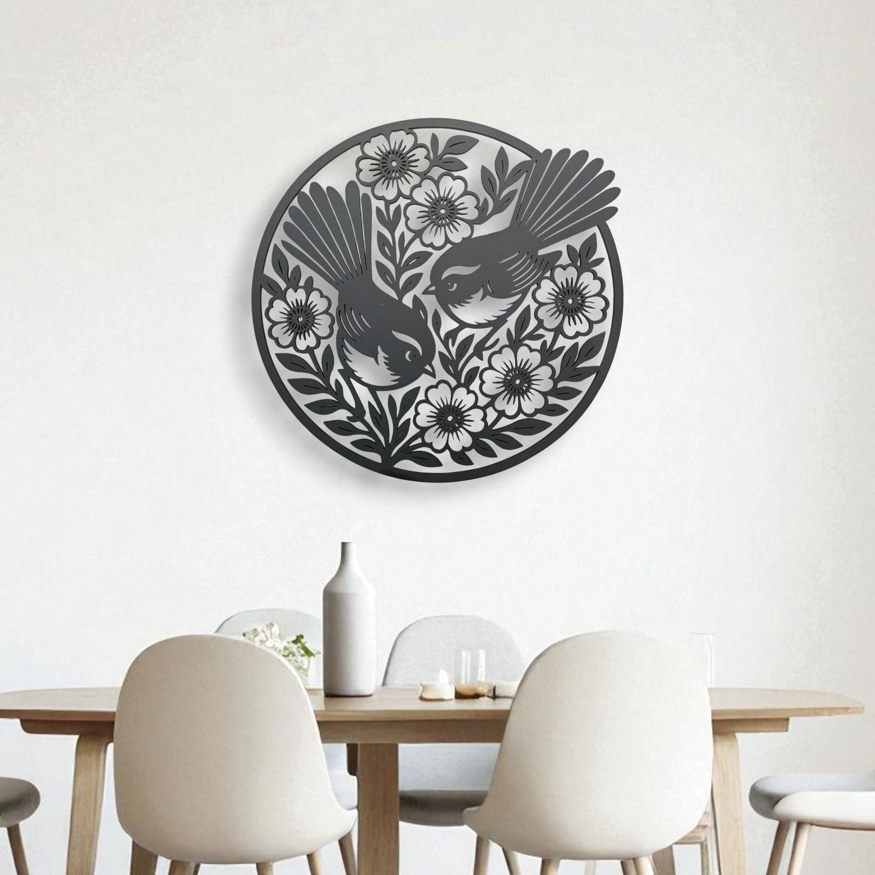 Fantails In Circle