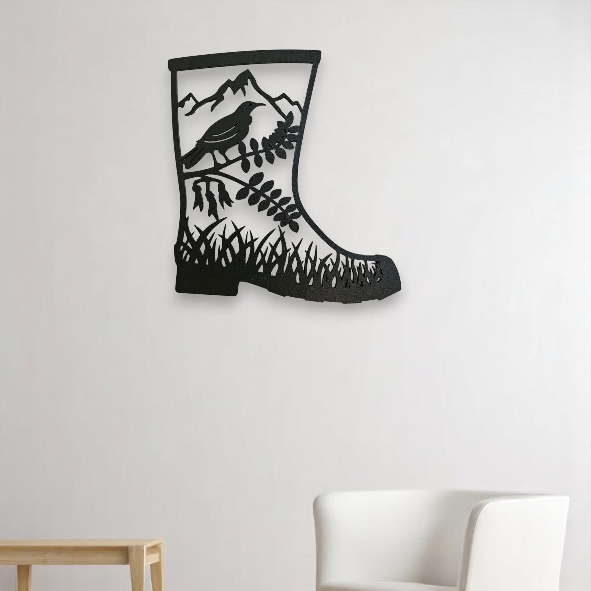 Kiwiana Gumboot Wall Art