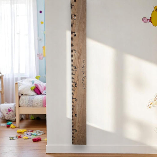 Rimu Wooden Height Chart - 5 Only