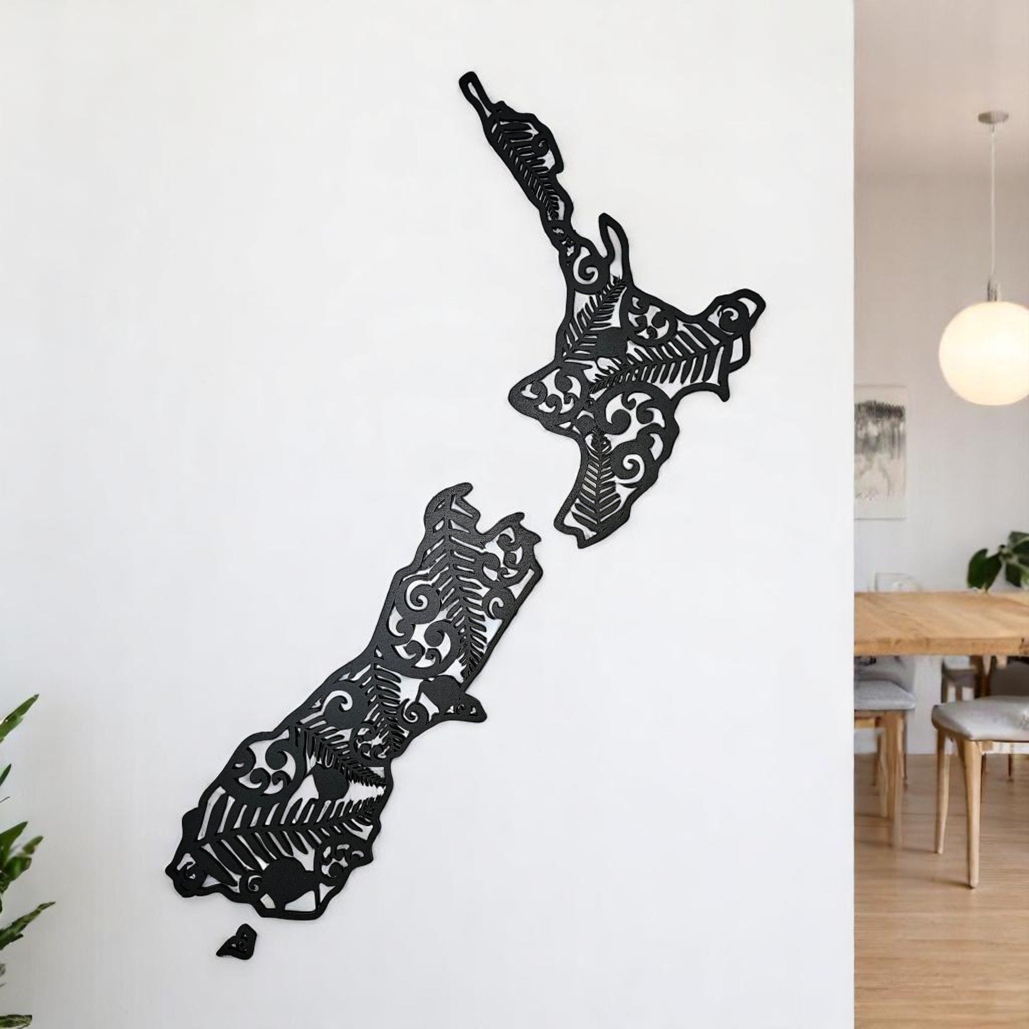 New Zealand Kiwiana Map