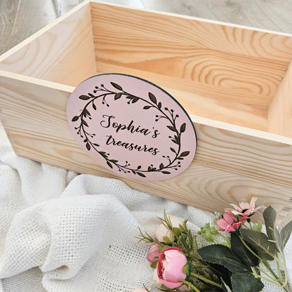Keepsake Box Personalised Treasures Box
