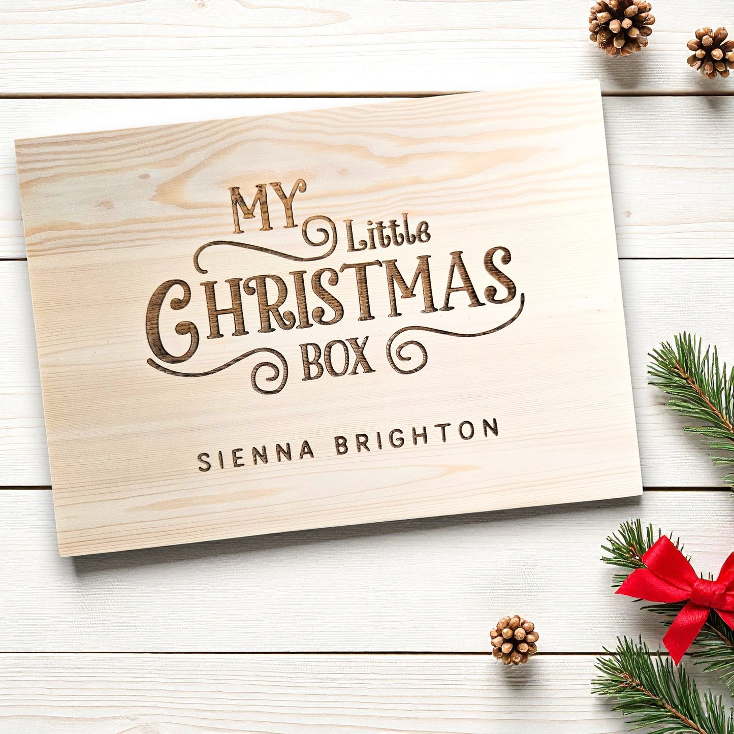 Personalised Christmas Box Engraved