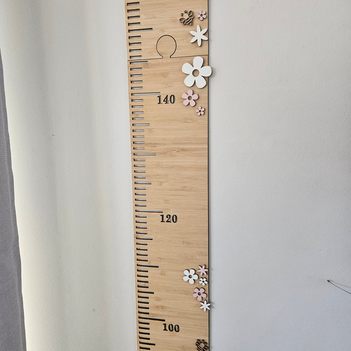 Daisy Bamboo Sectional Height Chart