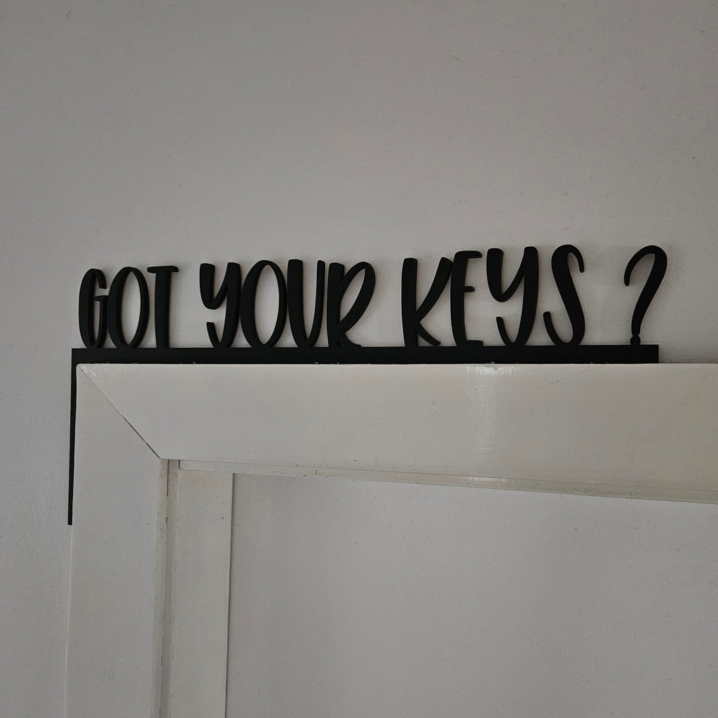 Got Your Keys Door Trim