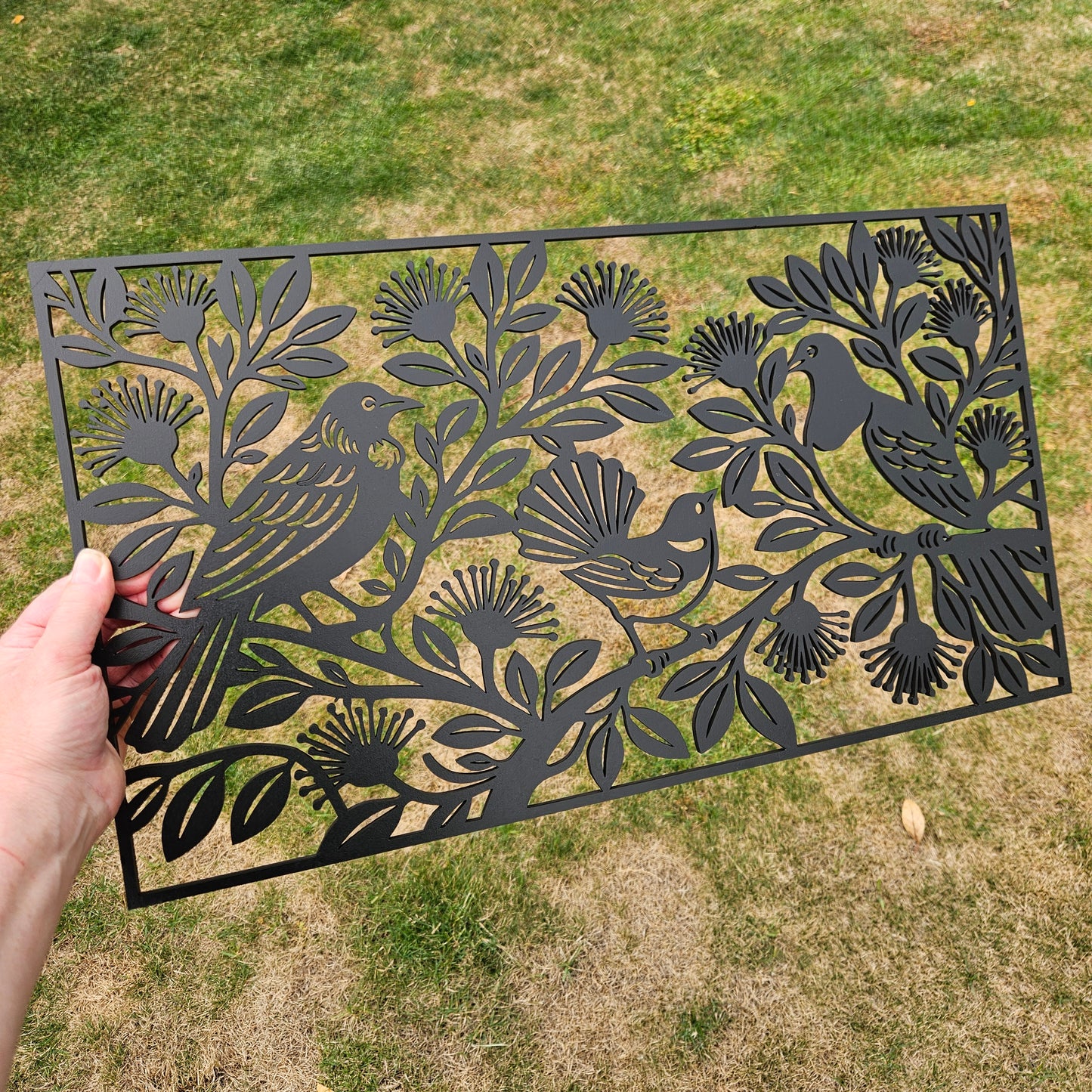 NZ Bird Pohutukawa Wall Art