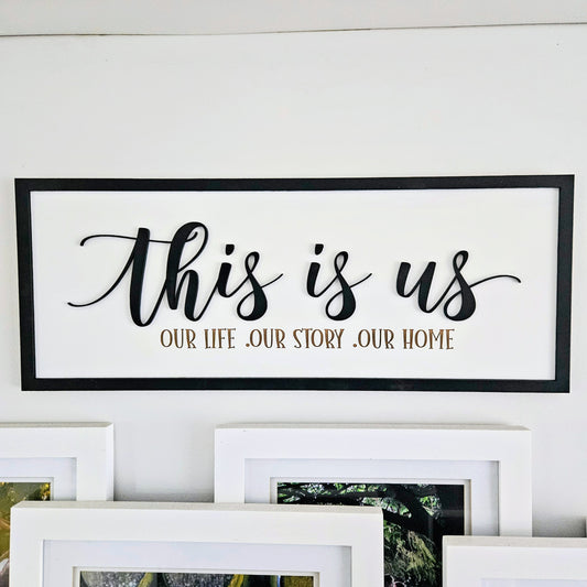 This Is Us Wall Decor