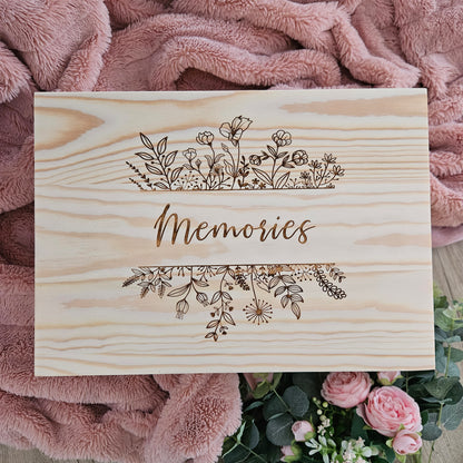 Wildflower Frame Keepsake Box (Pre-Order)