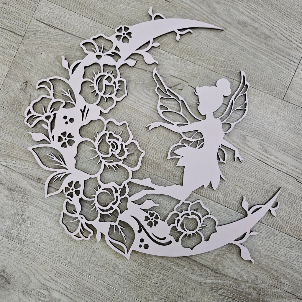Fairy On Floral Moon