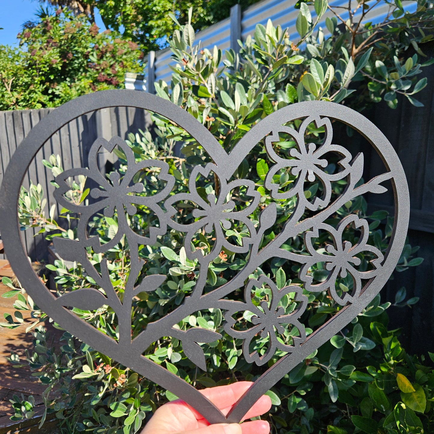 Floral Heart Wall Art