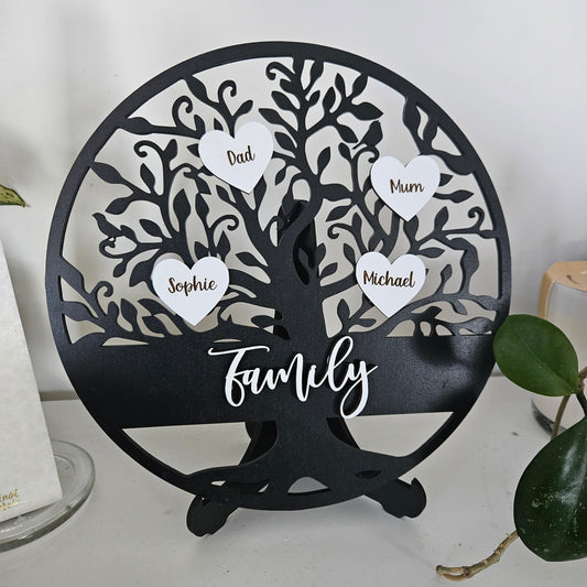 Personalised Family Tree Plaque
