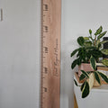 Eucalyptus Wooden Height Chart