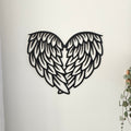 Feather Heart Wall Art