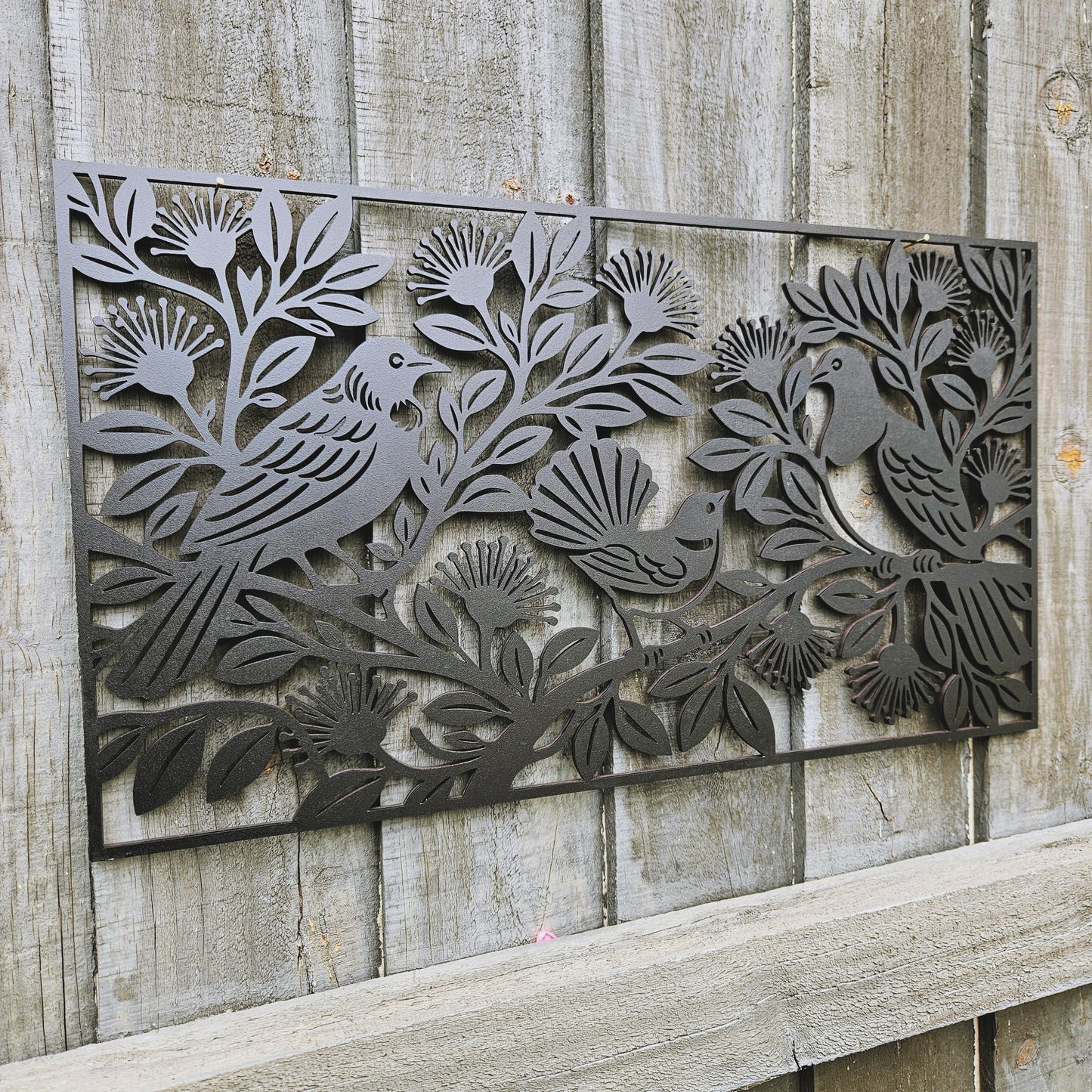 NZ Bird Pohutukawa Wall Art