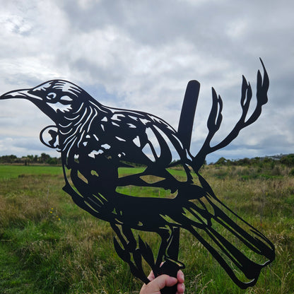 Tui On Branch Wall Art