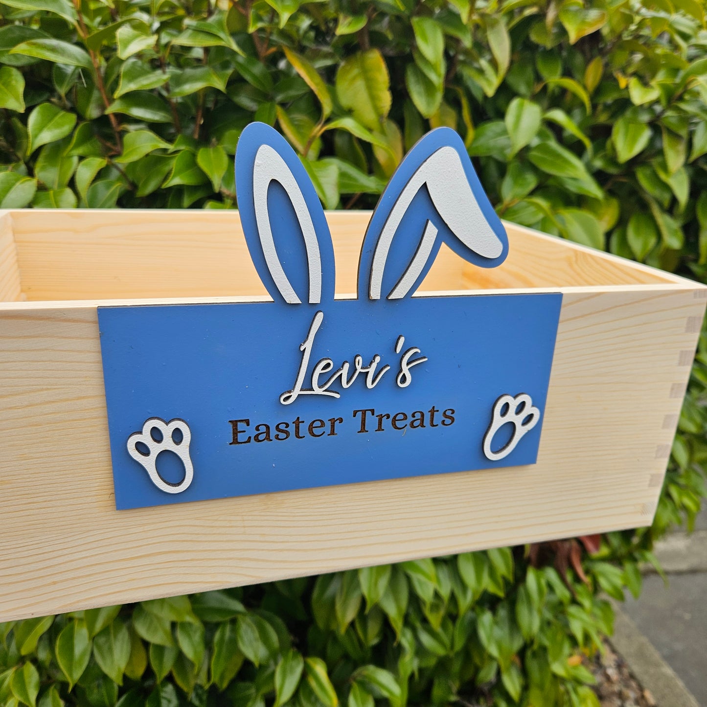 Personalised Bunny Easter Box