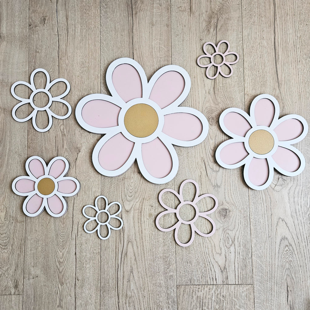 Daisy Flowers - Floral Wall Decor