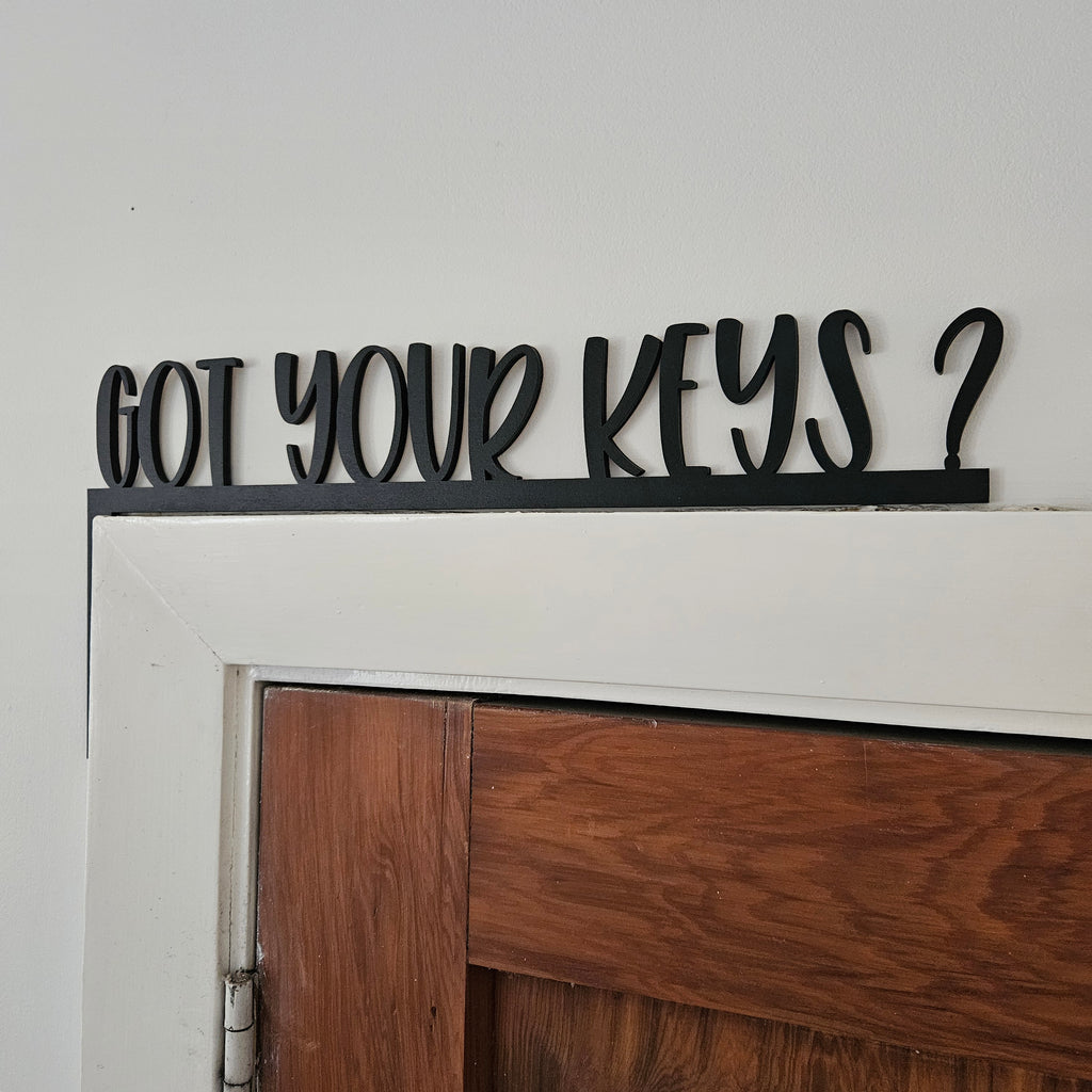 Got Your Keys Door Trim