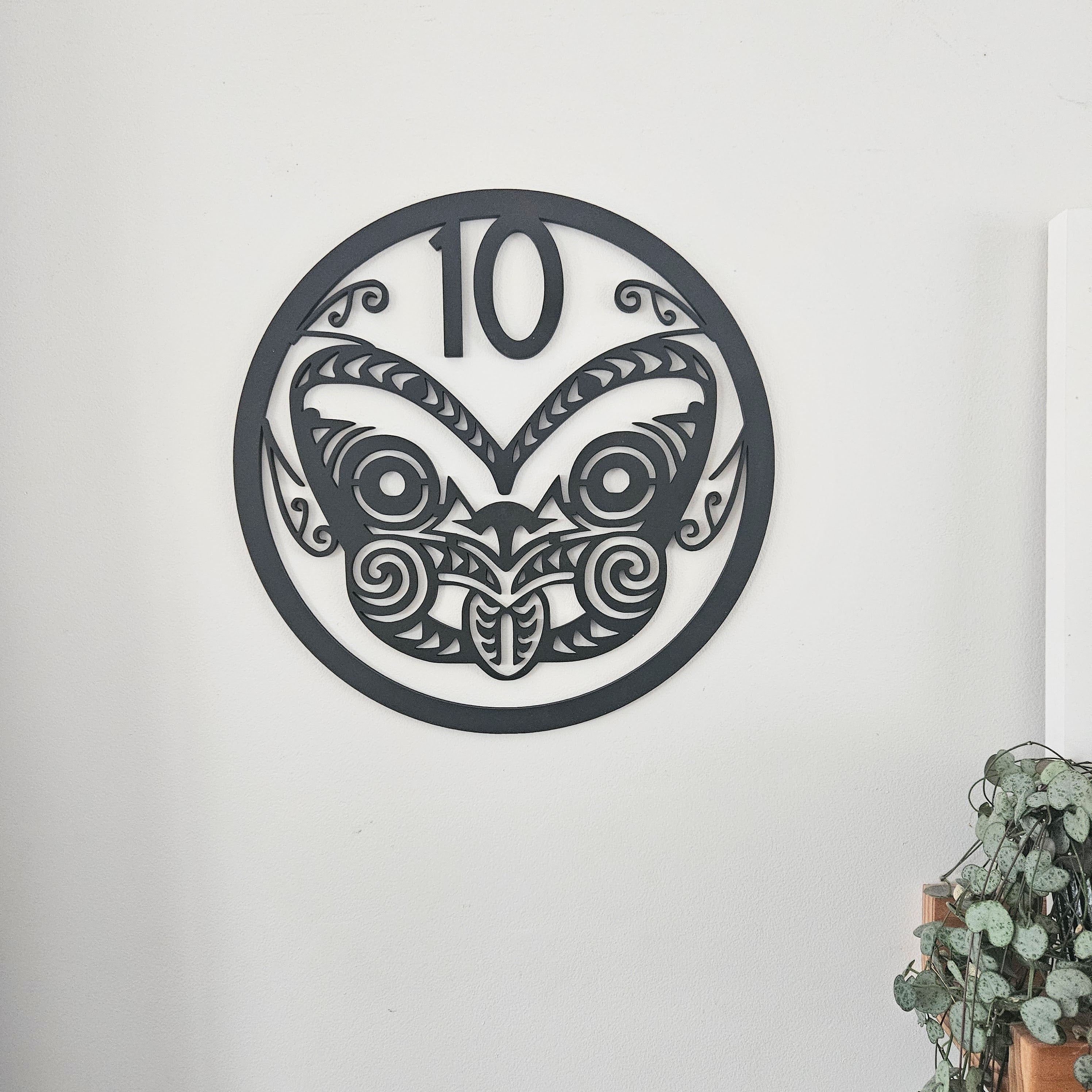New Zealand Ten Cent Coin Wall Art – Retro Kiwi Décor