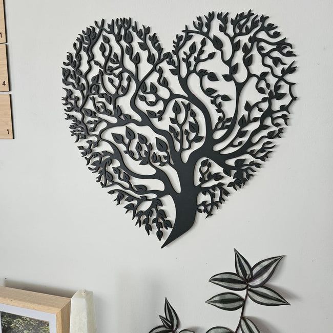 Tree Of Life Heart - Geometric Animals