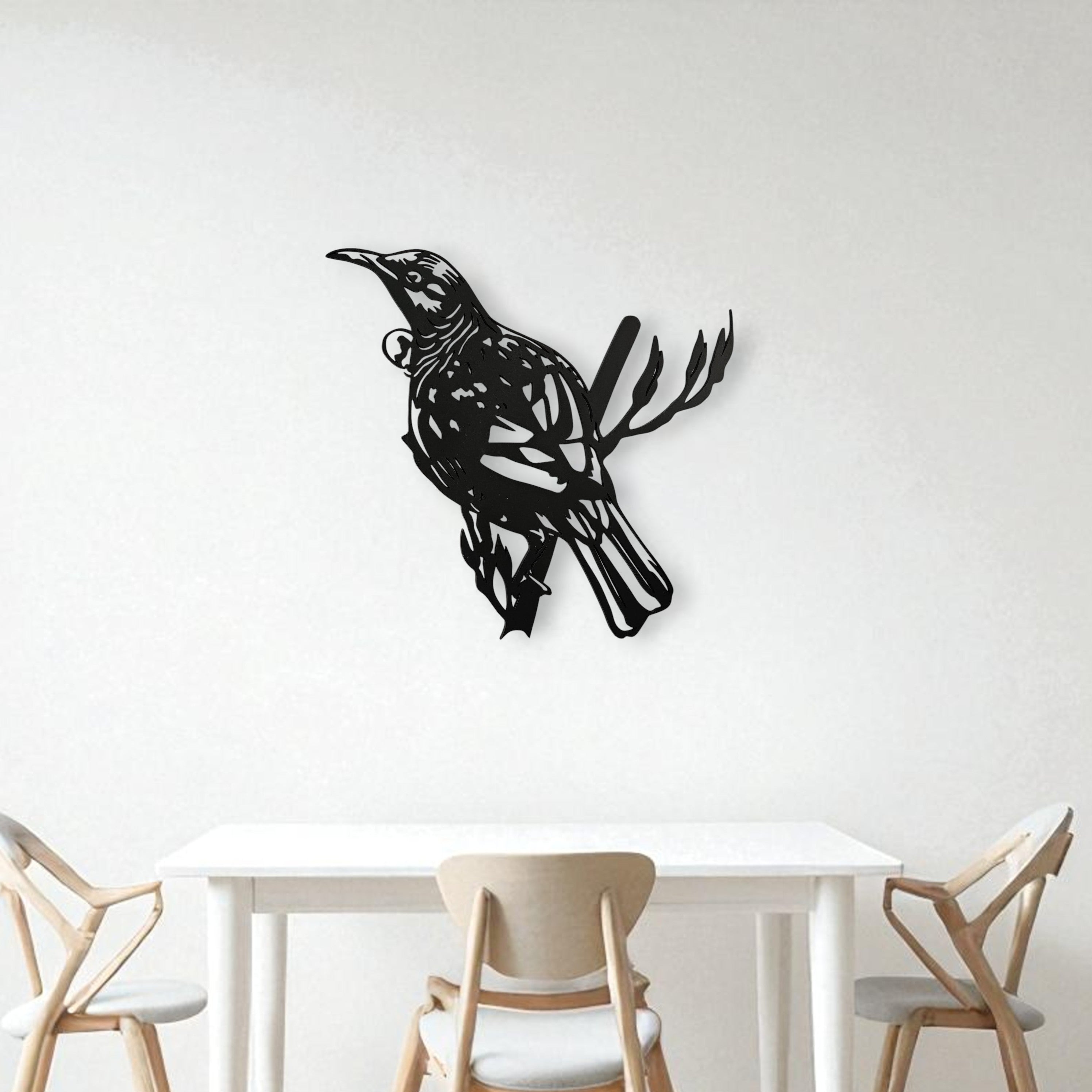 Tui On Branch Wall Art