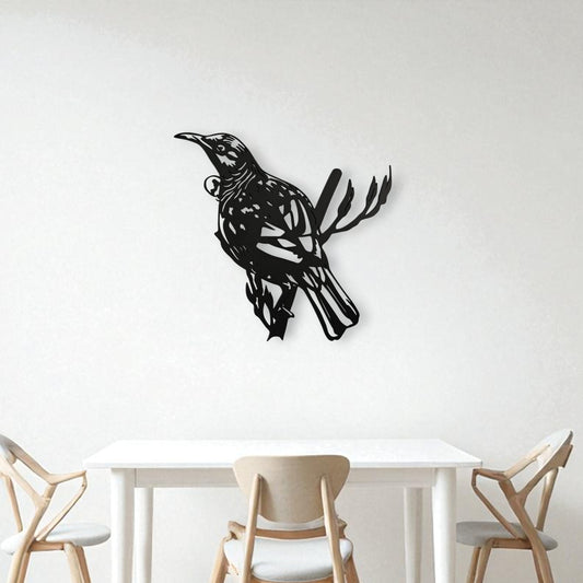 Tui On Branch Wall Art
